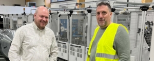 Vistträsk bild m Juha och Lars 230610 Historisk miljoninvestering av LSAB i finska Kajaani ”Finland är den tredje största producenten av sågade trävaror i Europa. I området kring Kajaani där vi har verksamhet råder det just nu hög aktivitet inom sågverksindutrin.